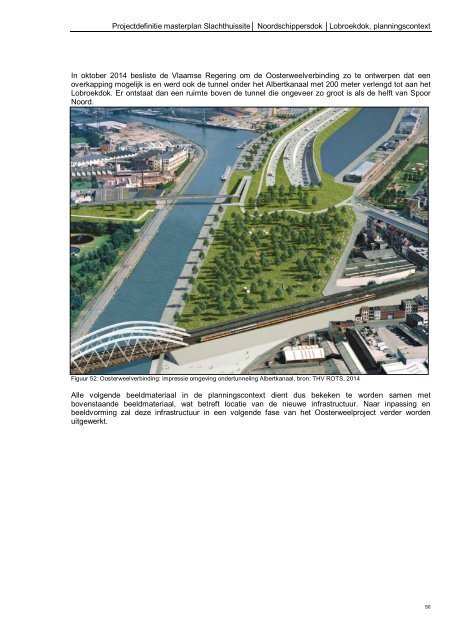 Projectdefinitie masterplan Slachthuissite - Noordschippersdok - Lobroekdok