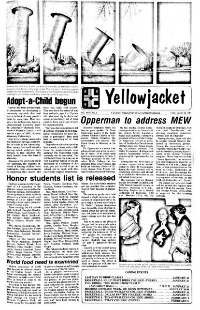 YellowJacket 1981