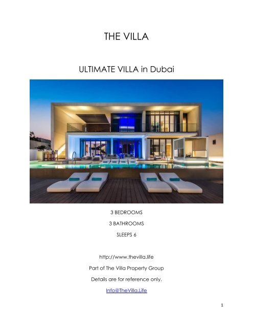 Ultimate Villa - Dubai