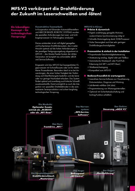 Master-Feeder-System MFS-V3