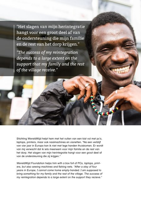 BACK AND BEYOND_IOM MIGRANT STORIES