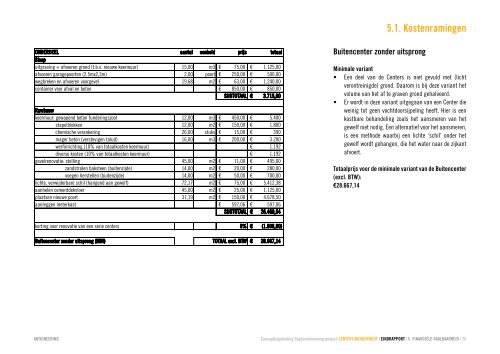 Eindrapport centers Borgerhout