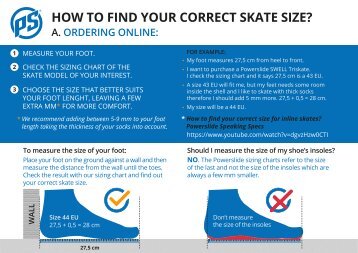 Find your skate size