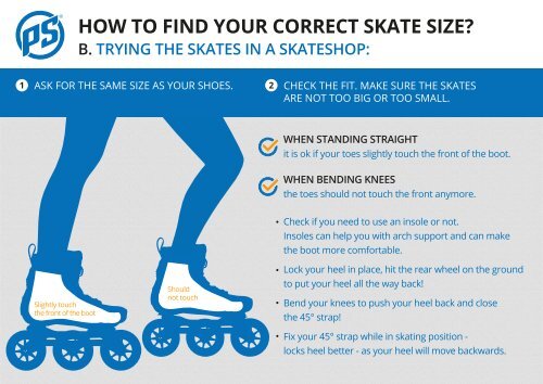 Find your skate size