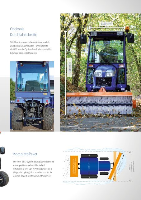 ISEKI Traktor TXG 237 Broschüre