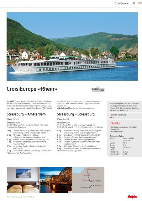 HOTELPLAN Flussreisen 1113