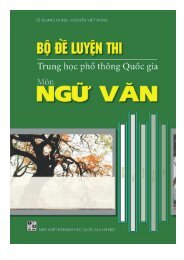 Bộ đề luyện thi THPT Quốc Gia Môn Ngữ Văn (2016)