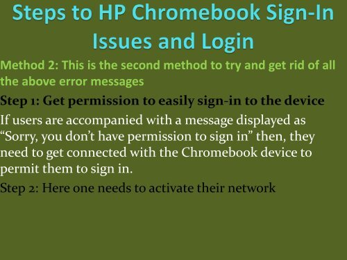 1-800-597-1052 Fix HP Chromebook Sign-In Issues and Error