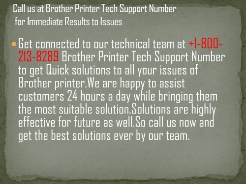 Brother Printer tech Support or Call +18002138289
