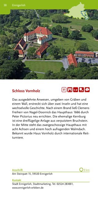 Katalog 100 Schlösser Route Münsterland