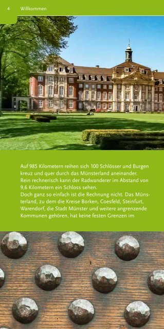 Katalog 100 Schlösser Route Münsterland