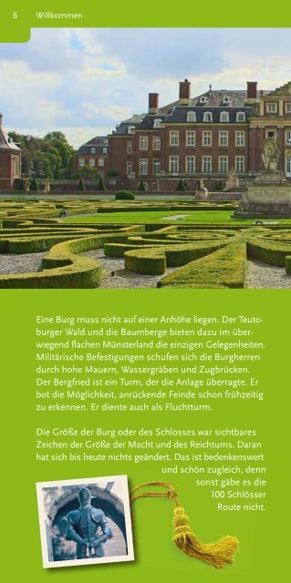 Katalog 100 Schlösser Route Münsterland