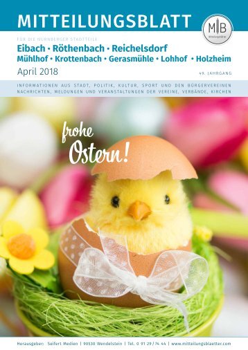 Nürnberg-Eibach/Reichelsdorf/Röthenbach - April 2018