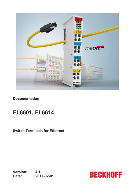 Beckhoff EL9010 EL9010-0000 Bus End Terminal EtherCAT Industrial Control NEW