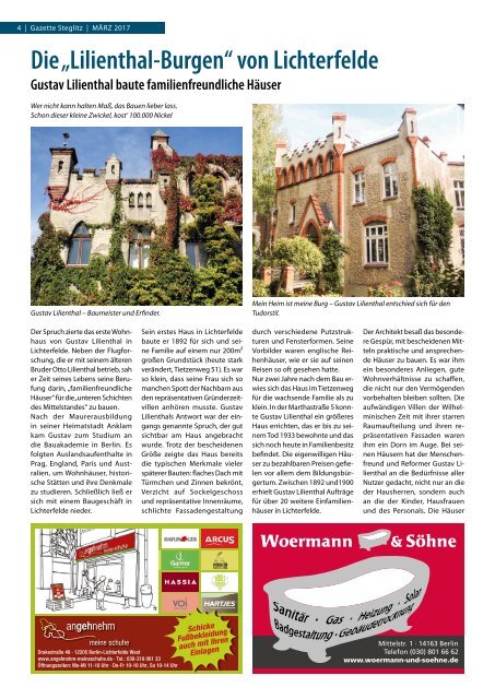 Gazette Steglitz März 2017