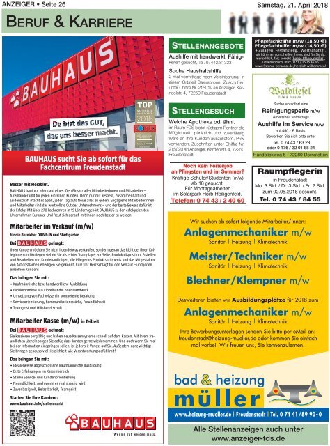 Anzeiger Ausgabe 1618