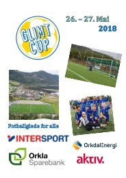 Invitasjon glimtcup 2018