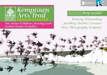 Kemptown Arts Trail Brochure 2018