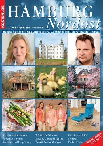 Hamburg Nordost Magazin Ausgabe 1-2018 April / Mai
