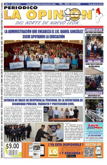 Periodico la opinion edicion 527