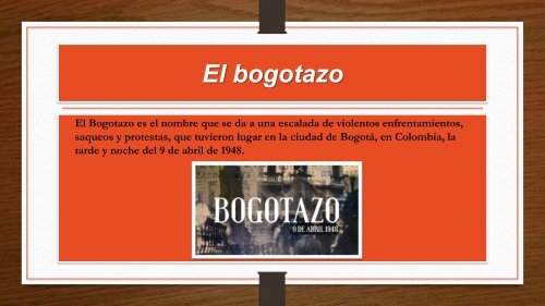 el bogotazo