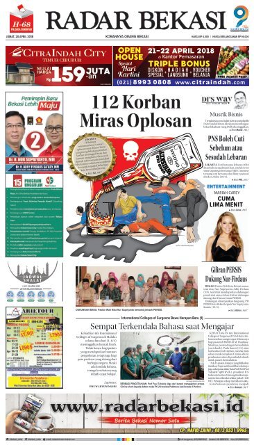 dapatkan gambar animasi Radar Bekasi Edisi 20 April Animasi Terbaru