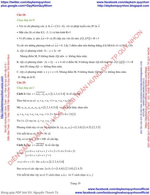 Bộ đề thi thử THPT QG 2018 Các môn TOÁN - LÍ - HÓA Các trường THPT Cả nước CÓ HƯỚNG DẪN GIẢI (Lần 12) [DC20042018]