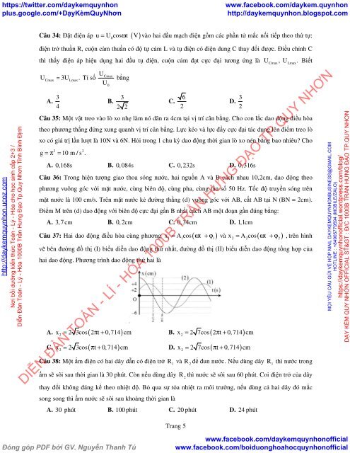 Bộ đề thi thử THPT QG 2018 Các môn TOÁN - LÍ - HÓA Các trường THPT Cả nước CÓ HƯỚNG DẪN GIẢI (Lần 12) [DC20042018]