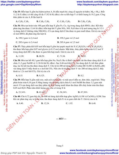 Bộ đề thi thử THPT QG 2018 Các môn TOÁN - LÍ - HÓA Các trường THPT Cả nước CÓ HƯỚNG DẪN GIẢI (Lần 12) [DC20042018]