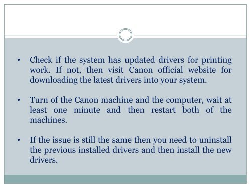 Canon Printer Support Troubleshoots The Unresponsive Printer