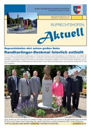 (2,35 MB) - .PDF - Marktgemeinde Ruprechtshofen