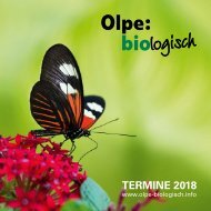 Olpe-biologisch - Programmheft 2018