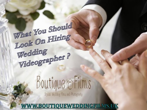 Wedding Video Hertfordshire