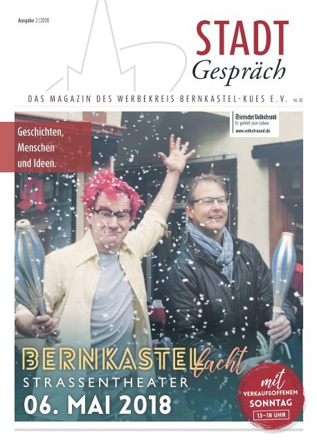 Stadtgespräch Bernkastel-Kues - Augabe 2 / 2018