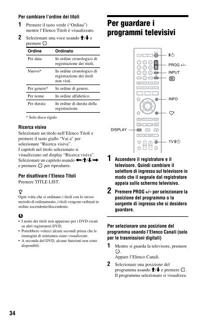 Sony RDR-DC200 - RDR-DC200 Consignes d&rsquo;utilisation Italien