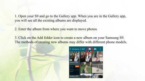 Ultimate Guide to Manage Photos on Galaxy S9