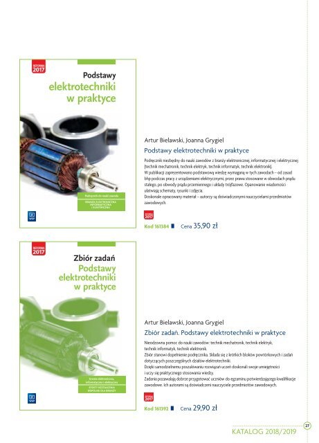 Katalog branża elektroniczna informatyczna i elektryczna