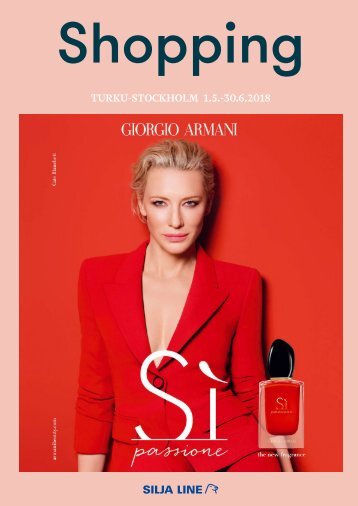 Turku-Stockholm May-June 2018 Silja Line Summer Shopping catalogue – full version