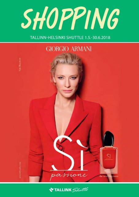 Tallinn-Helsinki Shuttle May-June 2018 Tallink Summer Shopping catalogue – full version