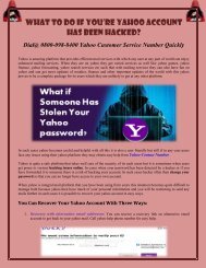 How to recover yahoo hacked account