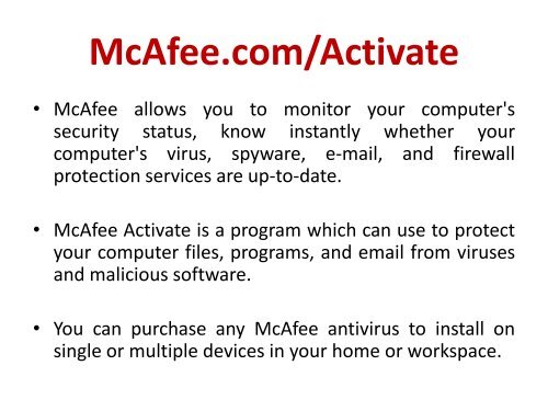 McAfee-Activate