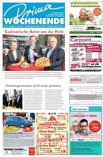 Prima Wochenende 16 2018