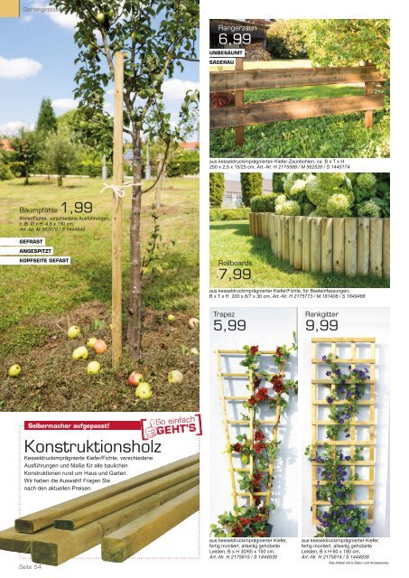 Gartenkatalog 2018 - BHG Reinholdshain