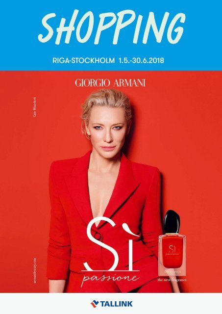 Riga-Stockholm May-June 2018 Tallink Summer Shopping catalogue – light version