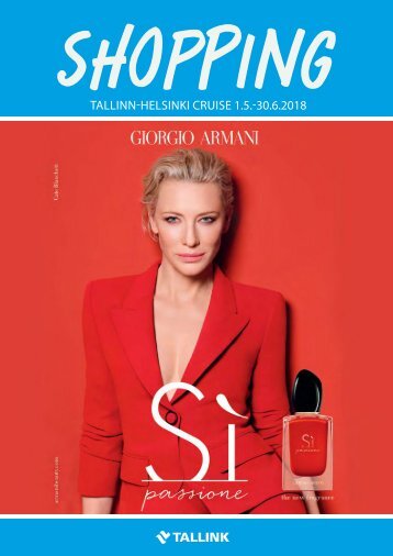 Tallinn-Helsinki Cruise May-June 2018  Tallink Summer Shopping catalogue – light version
