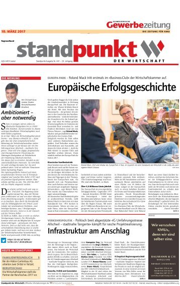 Standpunkt 441, 10.3.2017