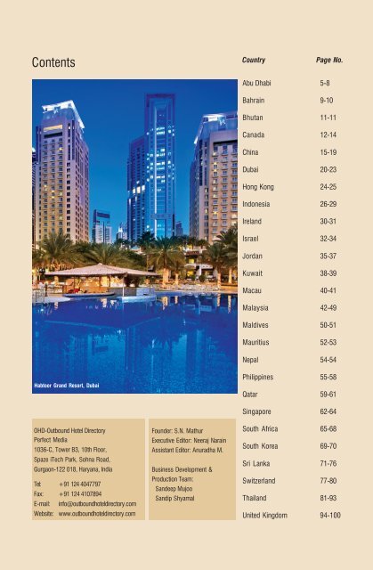 OHD-Outbound Hotel Directory 2018