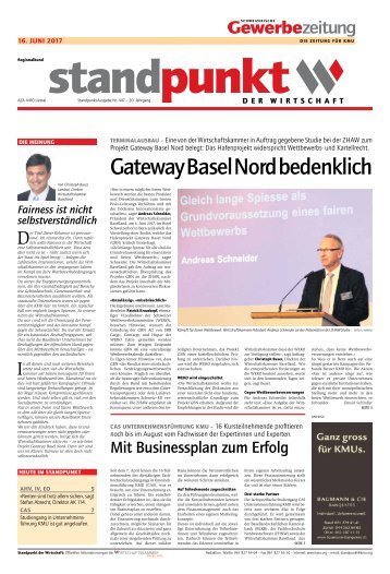 Standpunkt 447, 16.6.2017