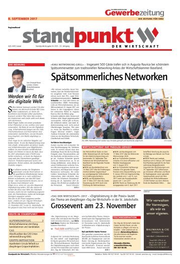 Standpunkt 450, 8.9.2017