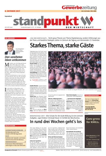 Standpunkt 452, 6.10. 2017